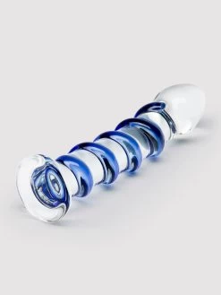 Icicles No 5 Sapphire Spiral Glass Dildo 7 Inch 13 Icicles No 5 Sapphire Spiral Glass Dildo 7 Inch -Online Sex toys shop 12036 a12036 blue 003