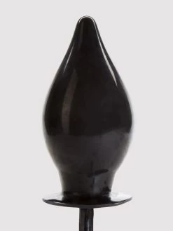 Cock Locker Large Inflatable Butt Plug 7.5 Inch -Online Sex toys shop 12849 a12849 black 002
