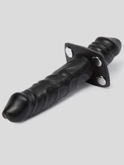 Zado Leather Mouth Gag 5.5 Inch Dildo Harness -Online Sex toys shop 13970 a13529 black 004