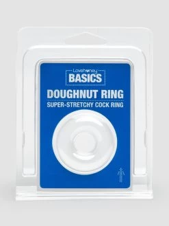 BASICS Donut Stretchy Cock Ring -Online Sex toys shop 16991 a15226 clear 004