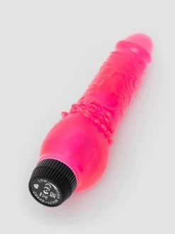 BASICS Realistic Dildo Vibrator 6 Inch -Online Sex toys shop 1738 a1738 pink 002