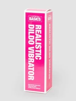 BASICS Realistic Dildo Vibrator 6 Inch -Online Sex toys shop 1738 a1738 pink 004