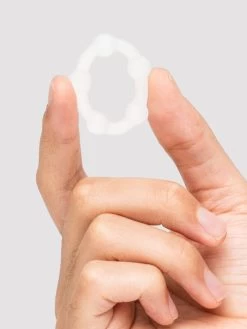 BASICS Triple Cock Ring Set (3 Count) -Online Sex toys shop 18209 a15984 clear 002