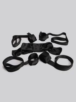 Tracey Cox Supersex Beginner's Bondage Kit (5 Piece) -Online Sex toys shop 18802 a16308 black 002