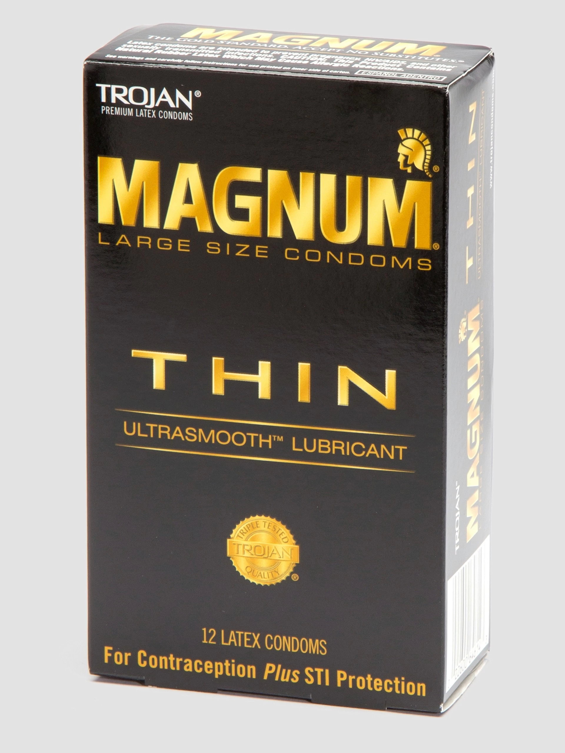 Trojan Magnum Large Ultra Thin Latex Condoms (12 Count) 4 Trojan Magnum Large Ultra Thin Latex Condoms (12 Count) - Image 2