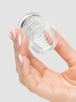 Doc Johnson TitanMen Stretch-to-Fit Cock Ring Cage 9 Doc Johnson TitanMen Stretch-to-Fit Cock Ring Cage -Online Sex toys shop 19922 a16683 clear 002