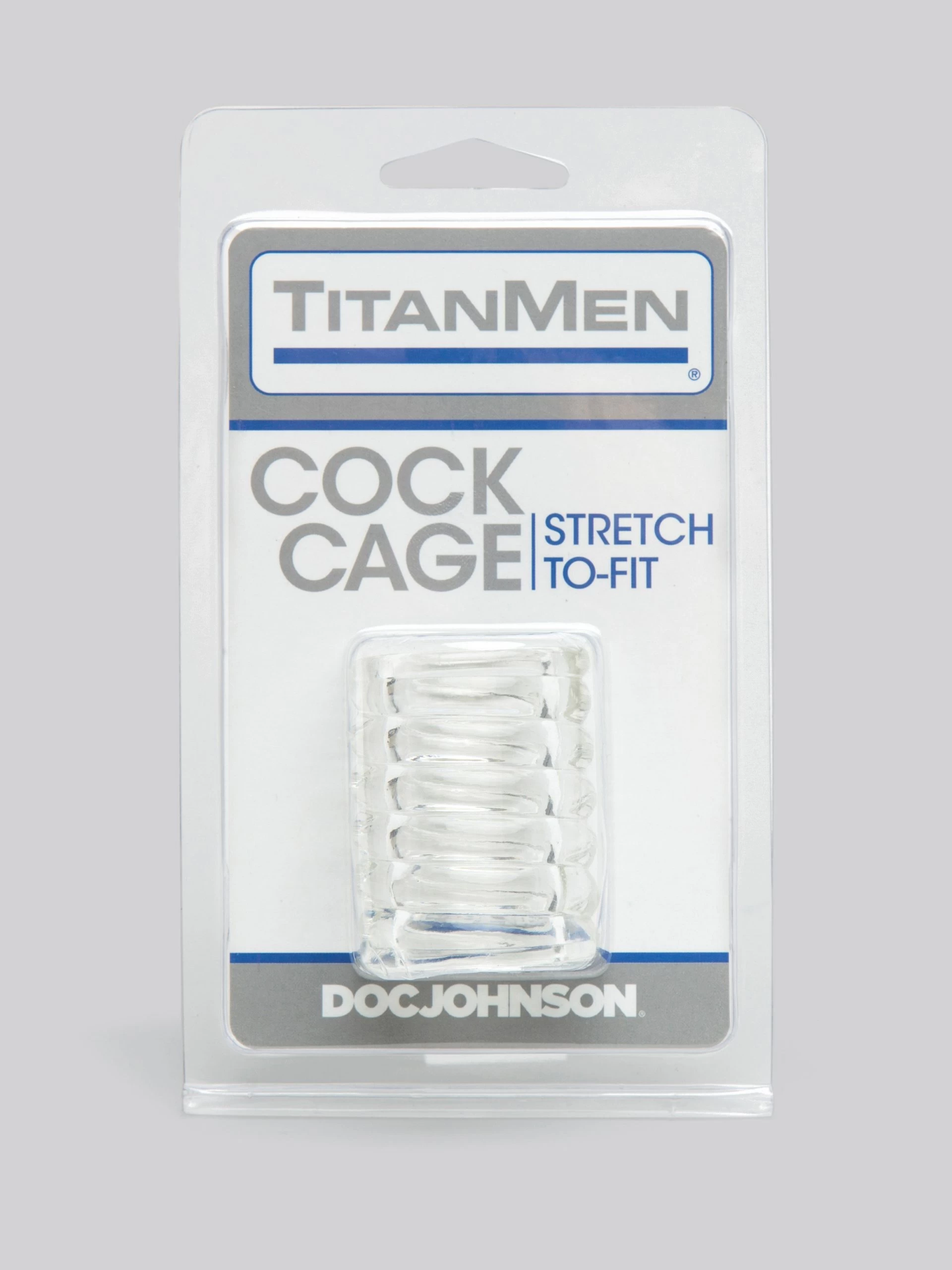 Doc Johnson TitanMen Stretch-to-Fit Cock Ring Cage 7 Doc Johnson TitanMen Stretch-to-Fit Cock Ring Cage - Image 5