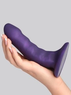 Tantus Curve Silicone Dildo 6.5 Inch -Online Sex toys shop 20154 a16827 purple 005