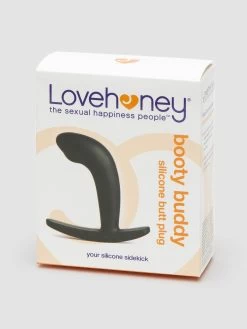 Lovehoney Booty Buddy Silicone Butt Plug 13 Lovehoney Booty Buddy Silicone Butt Plug -Online Sex toys shop 20512 a16665 black 005
