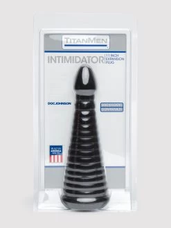 Doc Johnson TitanMen Intimidator Anal Plug 10 Inch -Online Sex toys shop 21470 a17540 black 005