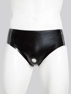 Renegade Rubber Latex Pants With Erection Ring