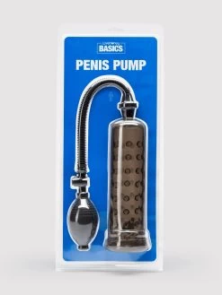 BASICS Textured Penis Pump 7.5 Inches -Online Sex toys shop 28673 a20955 black 004