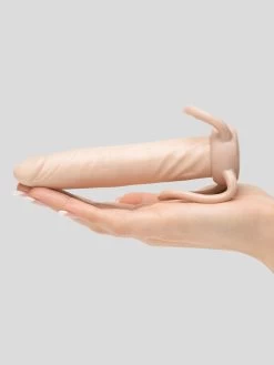 Anal Special Double Penetration Strap-On Cock Ring 5 Inch -Online Sex toys shop 32791 a11056 flesh pink 002