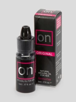 Sensuva ON Natural Arousal Orgasm Oil For Her 0.17 Fl. Oz