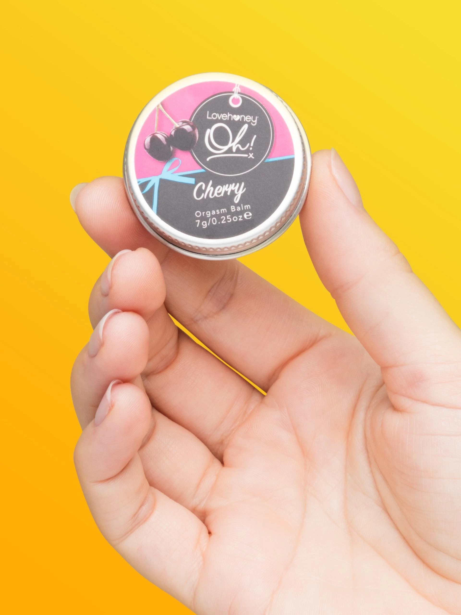 Lovehoney Oh! Cherry Orgasm Balm 0.25 Oz 4 Lovehoney Oh! Cherry Orgasm Balm 0.25 Oz - Image 2