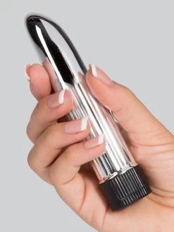 BASICS Powerful Mini Vibrator 5 Inch -Online Sex toys shop 370 a319 silver 003