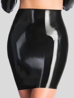 Rubber Girl Latex Spanking Mini Skirt -Online Sex toys shop 38911 a25467 black regular 003