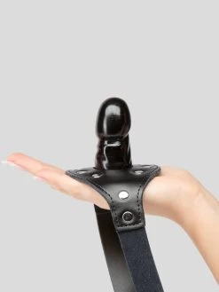 Bondage Boutique Leather And Studs Dildo Gag -Online Sex toys shop 39321 a25615 black 004