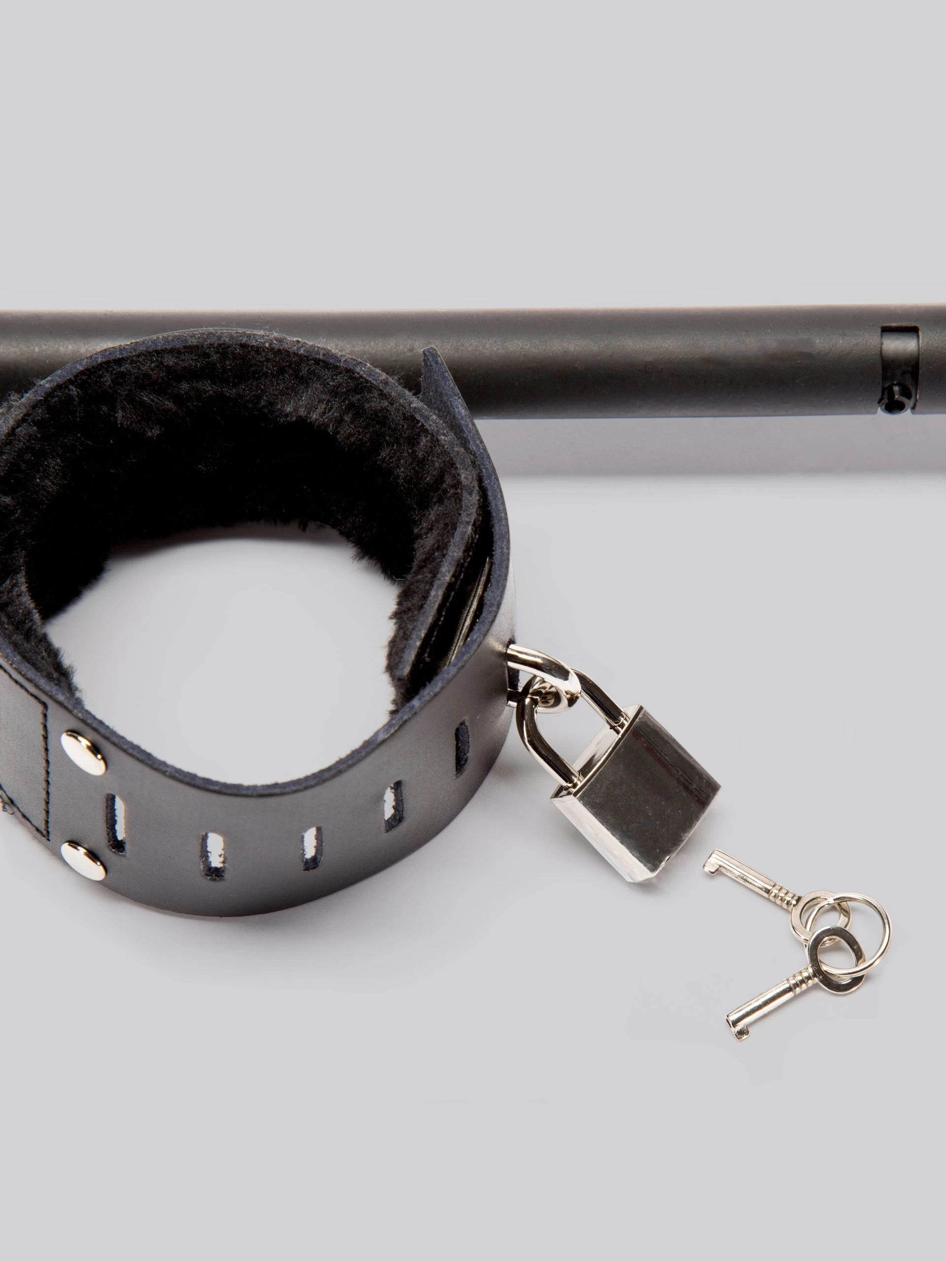 Bondage Boutique Extreme Expandable Spreader Bar With Leather Cuffs 8 Bondage Boutique Extreme Expandable Spreader Bar With Leather Cuffs - Image 6