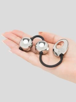 Fifty Shades Of Grey Inner Goddess Silver Pleasure Balls 7.8oz -Online Sex toys shop 40174 a26073 silver 002