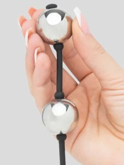 Fifty Shades Of Grey Inner Goddess Silver Pleasure Balls 7.8oz -Online Sex toys shop 40174 a26073 silver 003