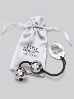 Fifty Shades Of Grey Inner Goddess Silver Pleasure Balls 7.8oz -Online Sex toys shop 40174 a26073 silver 004