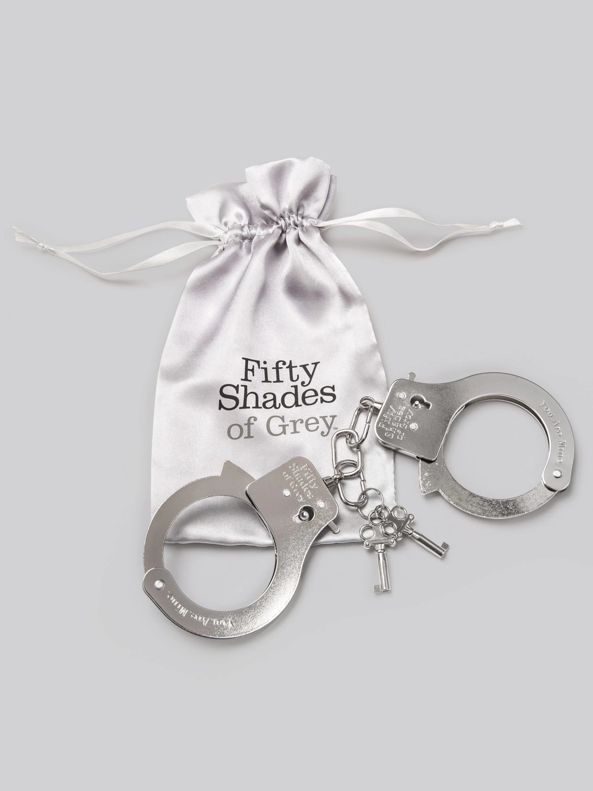 Fifty Shades Of Grey You. Are. Mine. Metal Handcuffs 4 Fifty Shades Of Grey You. Are. Mine. Metal Handcuffs - Image 2