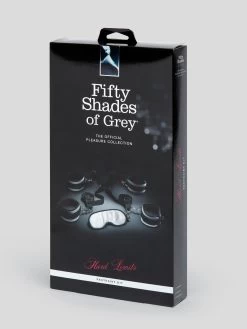 Fifty Shades Of Grey Hard Limits Bed Restraint Kit -Online Sex toys shop 40185 a26084 silver 004