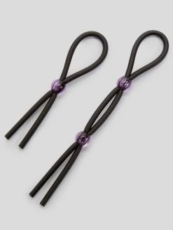 Doc Johnson Adjustable Silicone Cock Ring Set (2 Count)