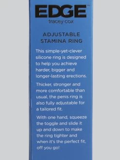 Tracey Cox EDGE Maximum Control Adjustable Stamina Ring 10 Tracey Cox EDGE Maximum Control Adjustable Stamina Ring -Online Sex toys shop 46567 a28652 black 002