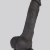 Lifelike Lover Luxe Realistic Silicone Dildo 8 Inch -Online Sex toys shop 46713 a28714 black 000