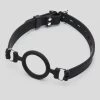 DOMINIX Deluxe Silicone O-Ring Gag 1.5-Inches Diameter -Online Sex toys shop 46902 a28813 black 000