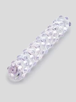 Lovehoney Nubby Textured Sensual Glass Dildo 8 Lovehoney Nubby Textured Sensual Glass Dildo -Online Sex toys shop 47990 a29223 purple 001