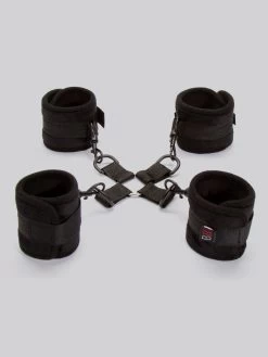 Bondage Boutique Soft Cuff Hogtie -Online Sex toys shop 48475 a29435 black 003