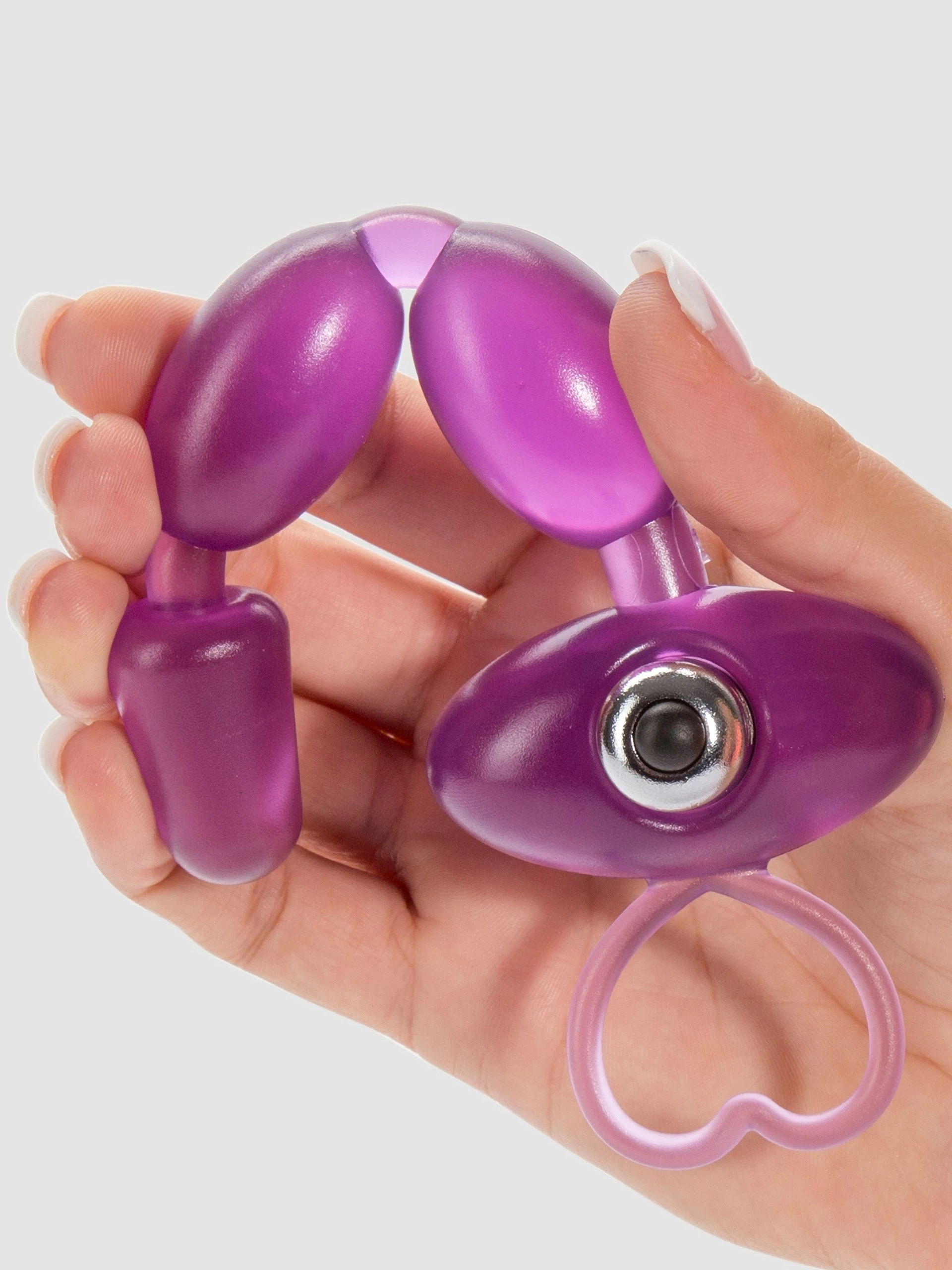 BASICS Vibrating Anal Beads 6.5 Inch 7 BASICS Vibrating Anal Beads 6.5 Inch - Image 5