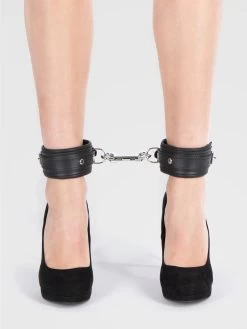 DOMINIX Deluxe Leather Ankle Cuffs