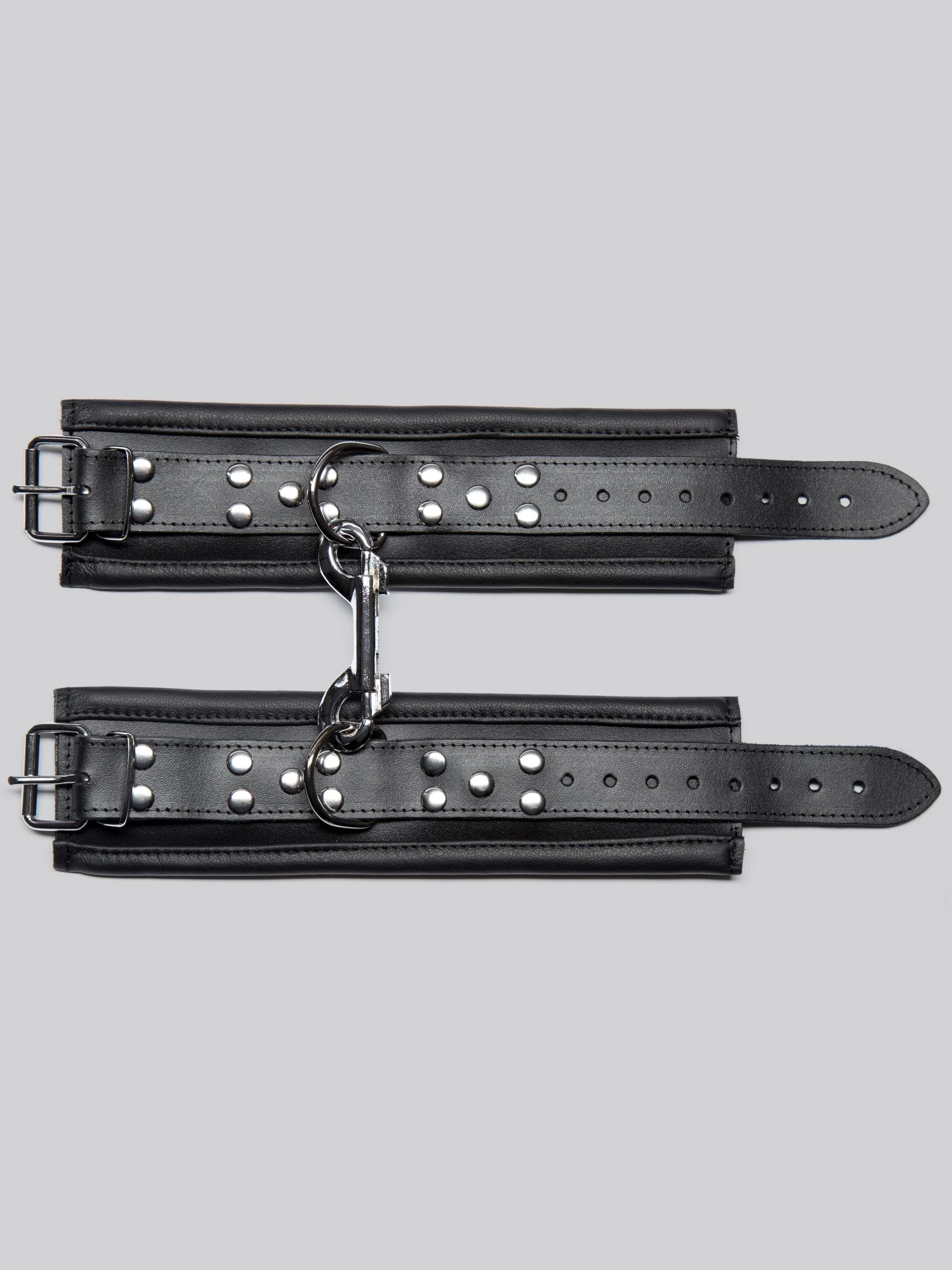 DOMINIX Deluxe Heavy Leather Wrist Cuffs 8 DOMINIX Deluxe Heavy Leather Wrist Cuffs - Image 6