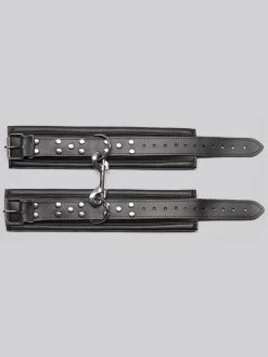 DOMINIX Deluxe Heavy Leather Ankle Cuffs -Online Sex toys shop 49133 a29691 black 003