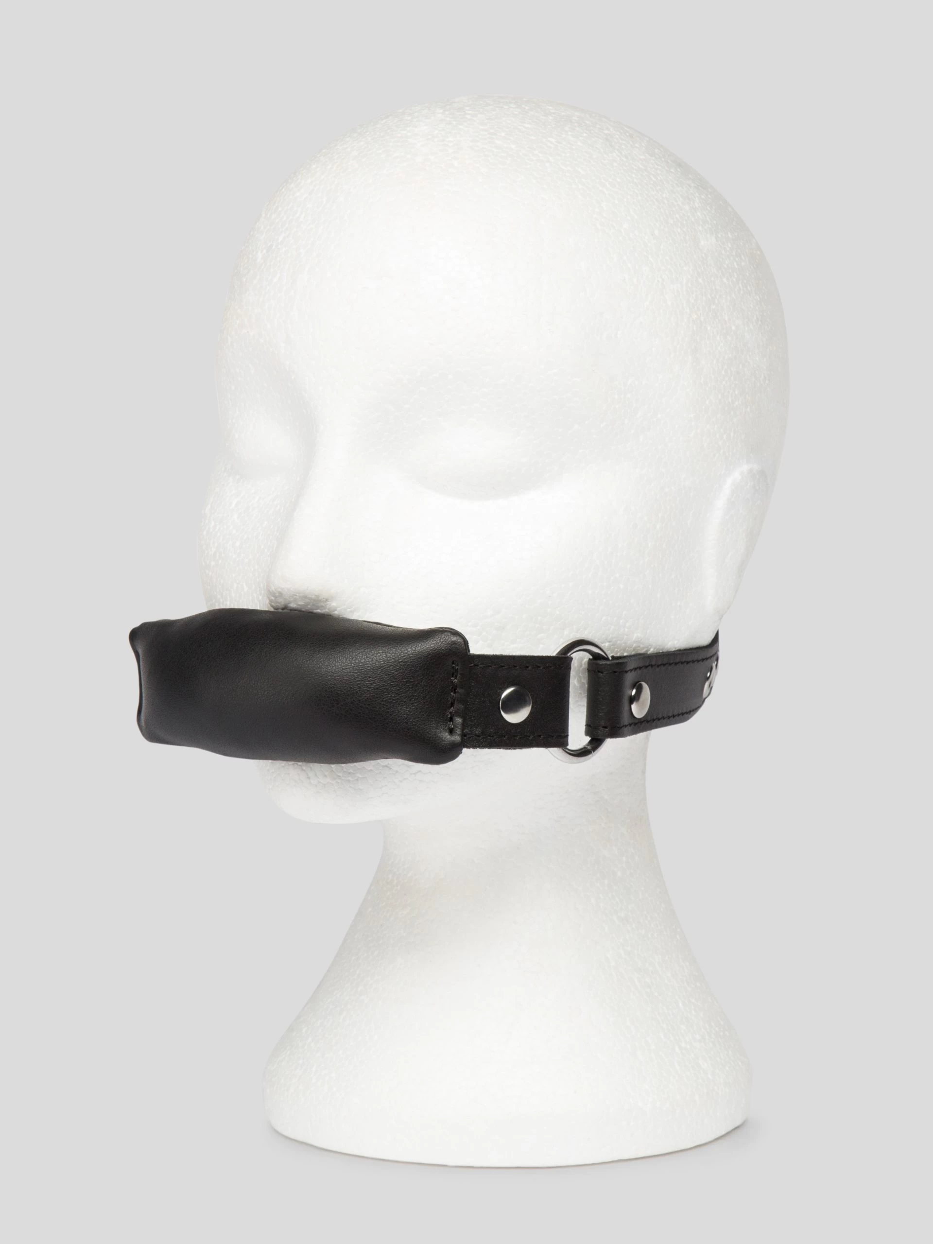 DOMINIX Deluxe Leather Bit Gag 6 DOMINIX Deluxe Leather Bit Gag - Image 4