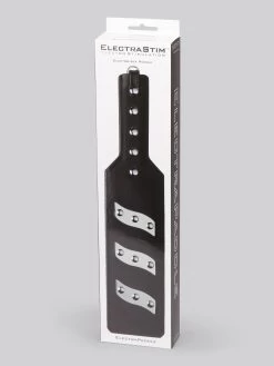 ElectraStim Bi-Polar ElectraPaddle Leather Spanking Paddle -Online Sex toys shop 51055 a30297 black 004