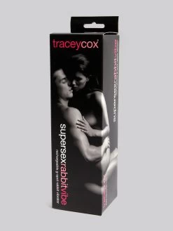 Tracey Cox Supersex Rechargeable Rabbit Vibrator -Online Sex toys shop 51639 a30574 black 005