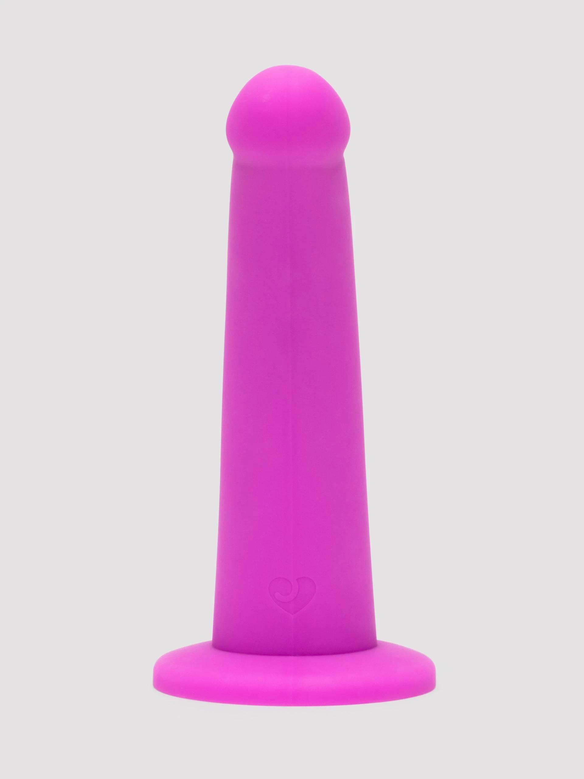 Lovehoney Curved Silicone Suction Cup Dildo 7 Inch 5 Lovehoney Curved Silicone Suction Cup Dildo 7 Inch - Image 3