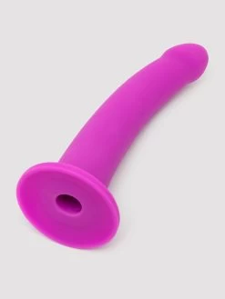 Lovehoney Curved Silicone Suction Cup Dildo 7 Inch 10 Lovehoney Curved Silicone Suction Cup Dildo 7 Inch -Online Sex toys shop 52030 a30709 purple 003