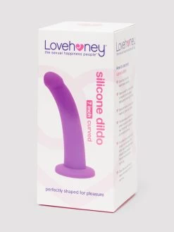 Lovehoney Curved Silicone Suction Cup Dildo 7 Inch 11 Lovehoney Curved Silicone Suction Cup Dildo 7 Inch -Online Sex toys shop 52030 a30709 purple 004