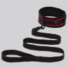 Bondage Boutique Soft Collar And Leash 2 Bondage Boutique Soft Collar And Leash -Online Sex toys shop 52063 a30729 red 000