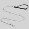 Bondage Boutique Chain Lead With Leather Handle -Online Sex toys shop 52082 a30766 black 000