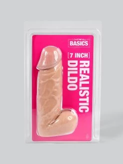 BASICS Extra Girthy Realistic Dildo 7 Inch -Online Sex toys shop 52416 a30881 flesh pink 005