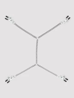 DOMINIX Deluxe Adjustable Labia And Nipple Clamps