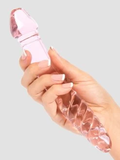 Icicles No 57 Realistic Double Ended Glass Dildo -Online Sex toys shop 52452 a30914 pink 004
