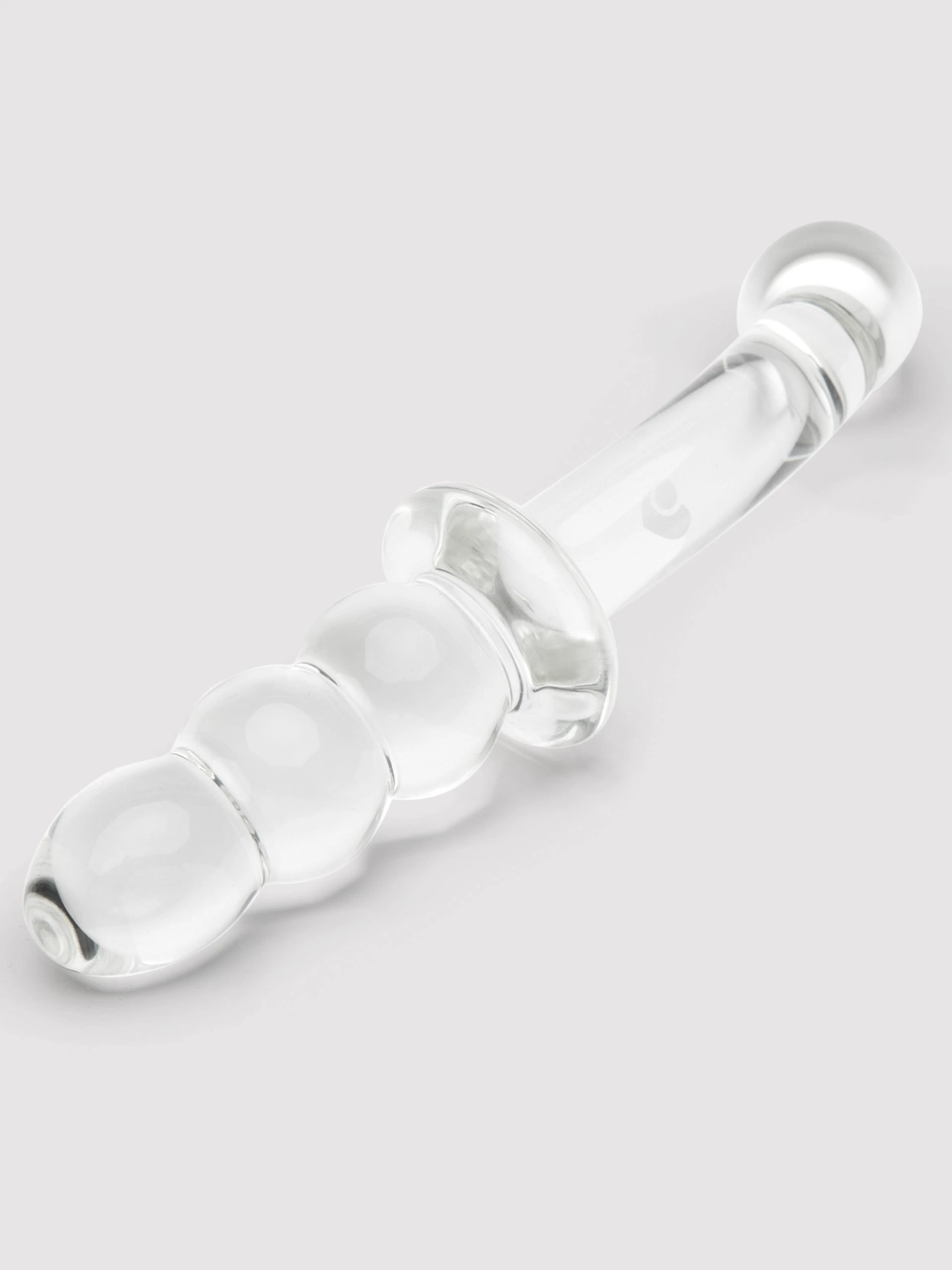 Lovehoney Ribbed G-Spot Sensual Glass Dildo 4 Lovehoney Ribbed G-Spot Sensual Glass Dildo - Image 2